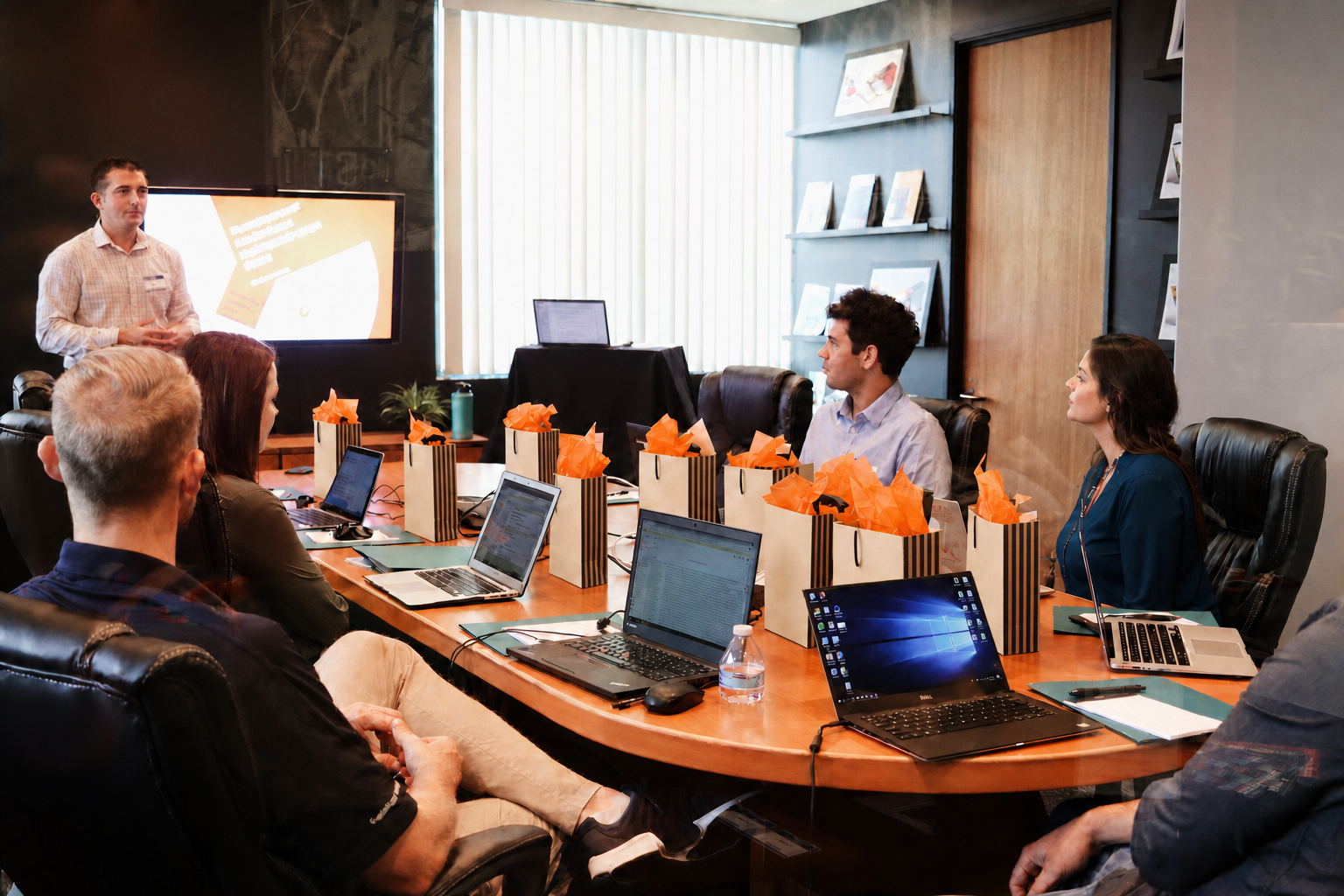 UAE professionals participating in a corporate learning workshop